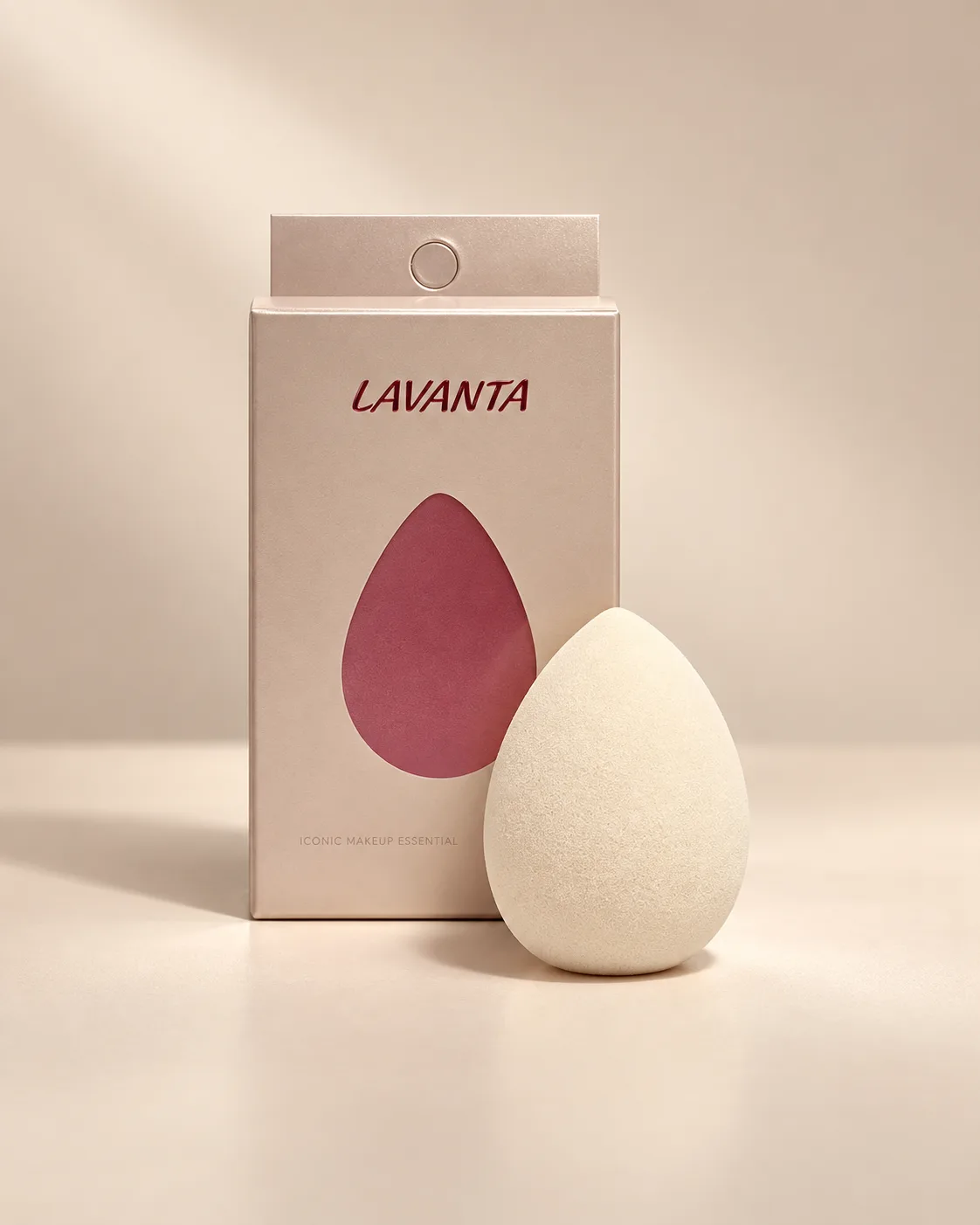 LAVANTA Makeup Blending Sponge - Ivory - product